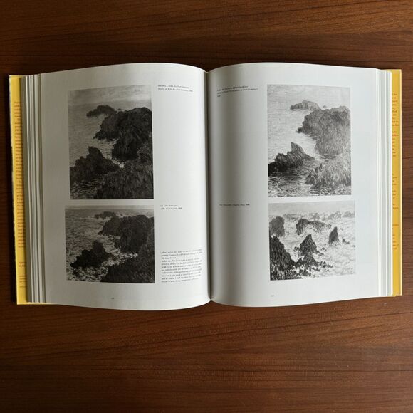 Vintage 1980s Hardcover Coffee Table Book Monet Art Design Book - Picture 15 of 16